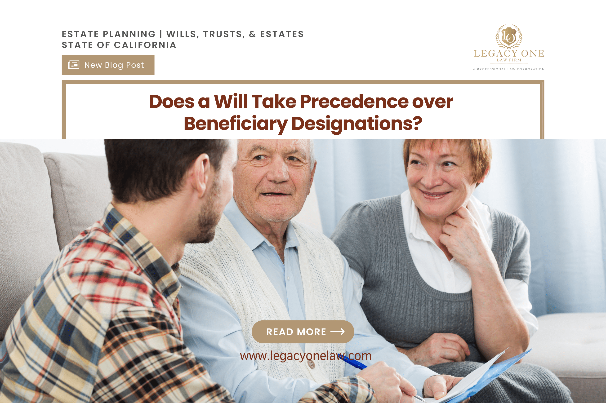 Does a Will Take Precedence over Beneficiary Designations?