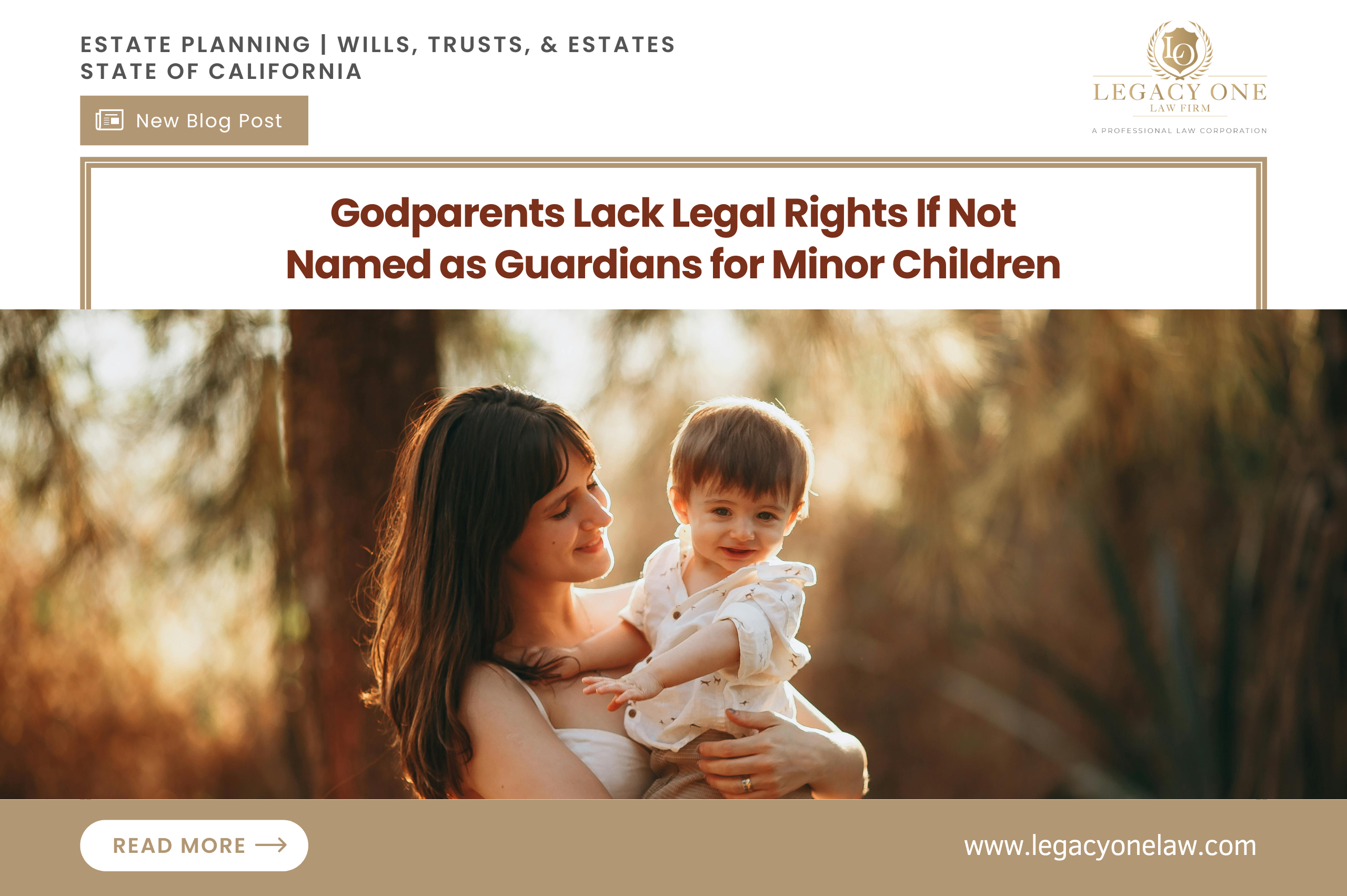 Godparents Lack Legal Rights If Not Named as Guardians for Minor Children