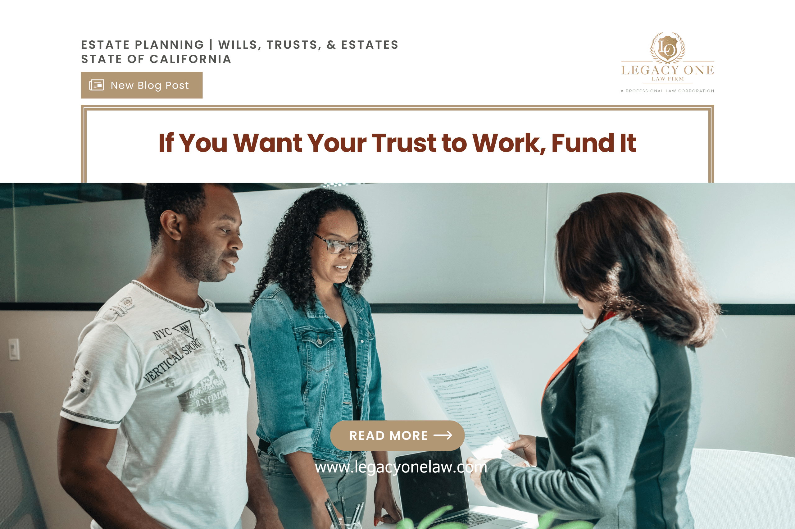 If You Want Your Trust to Work, Fund It