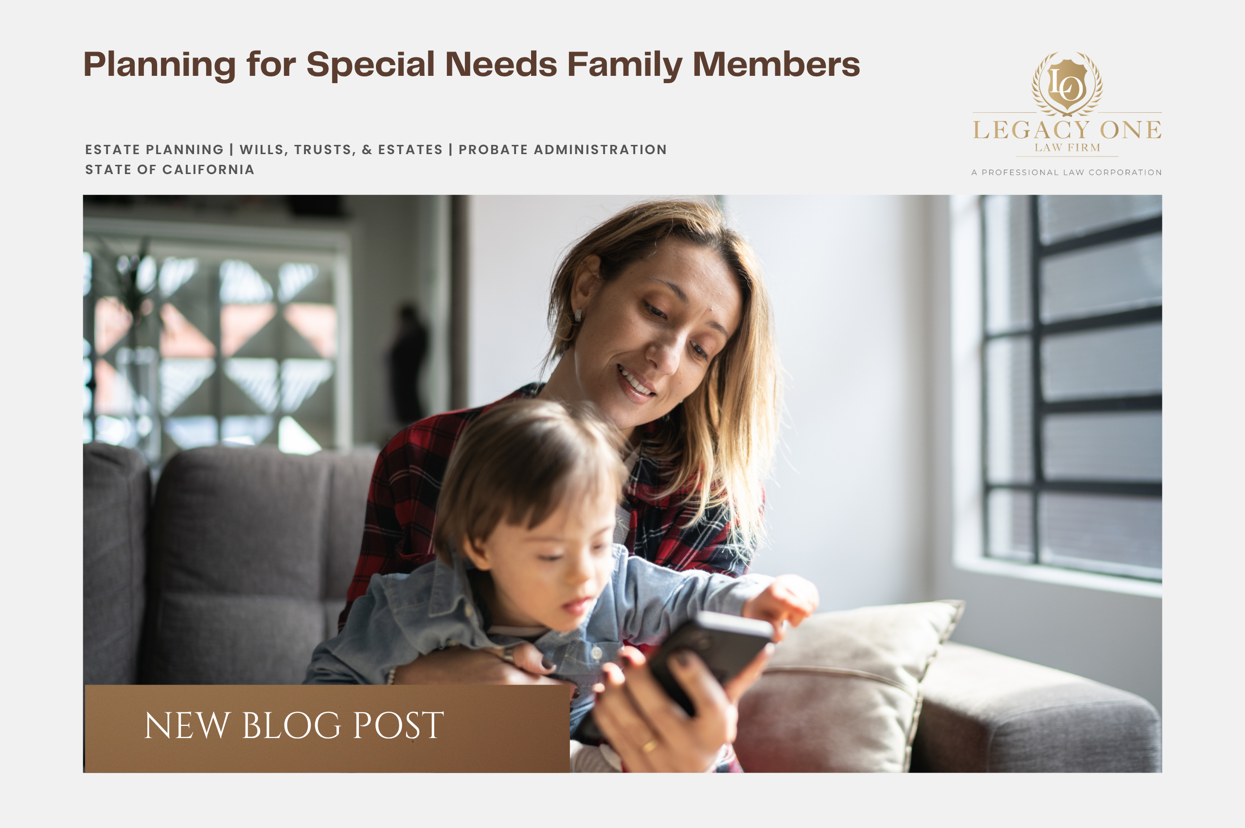 Planning for Special Needs Family Members