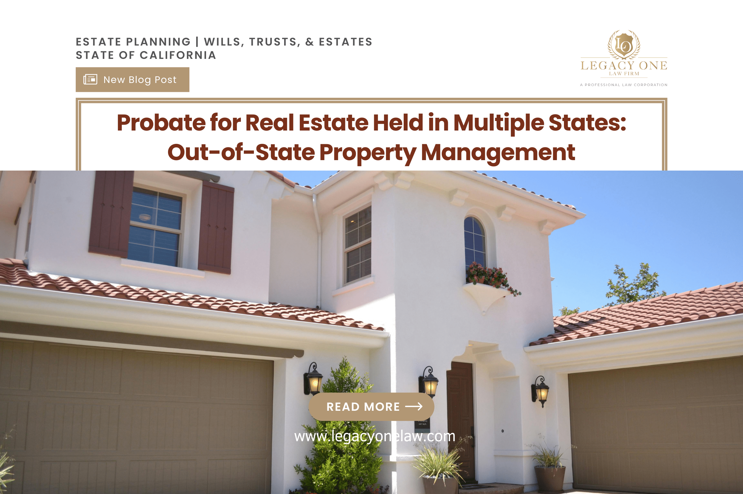 Probate for Real Estate Held in Multiple States: Out-of-State Property Management